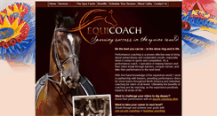Desktop Screenshot of equicoach.net